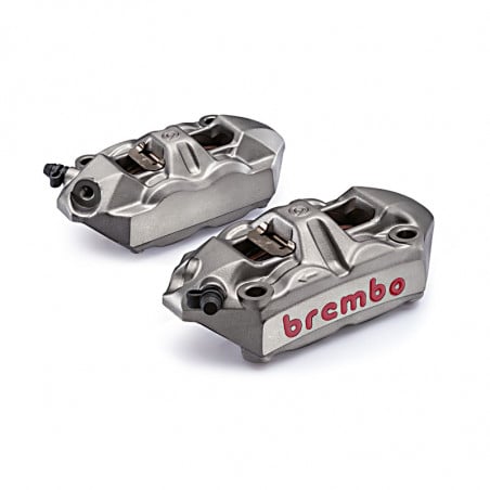220988530 Kit 2 M4 Brembo Racing Radial Brake Calipers + 4 Wheelbase Pads 100 mm 