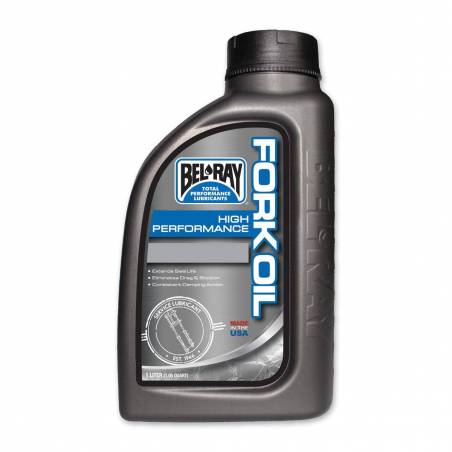 #FORKOIL2.5/5 BEL-FORK OIL Bel-Ray HIGH PERFORMANCE FORKOIL 1L 2.5W / 5W  Bel-Ray