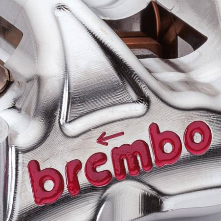 220B01020 Kit 2 pinzas Brembo Racing GP4-RX 100mm + 4 pastillas 