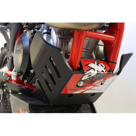 AX1431 Skid plate Xtrem AXP 8mm protected linkages BETA RR 430 2015-2019 Black  AXP Racing