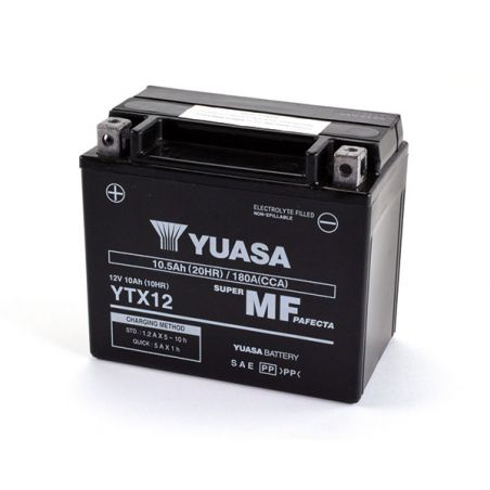 6612664 Batteria Yuasa Ytx12-Bs Aprilia Scarabeo Light/Net Ie 4T 200 09/15 